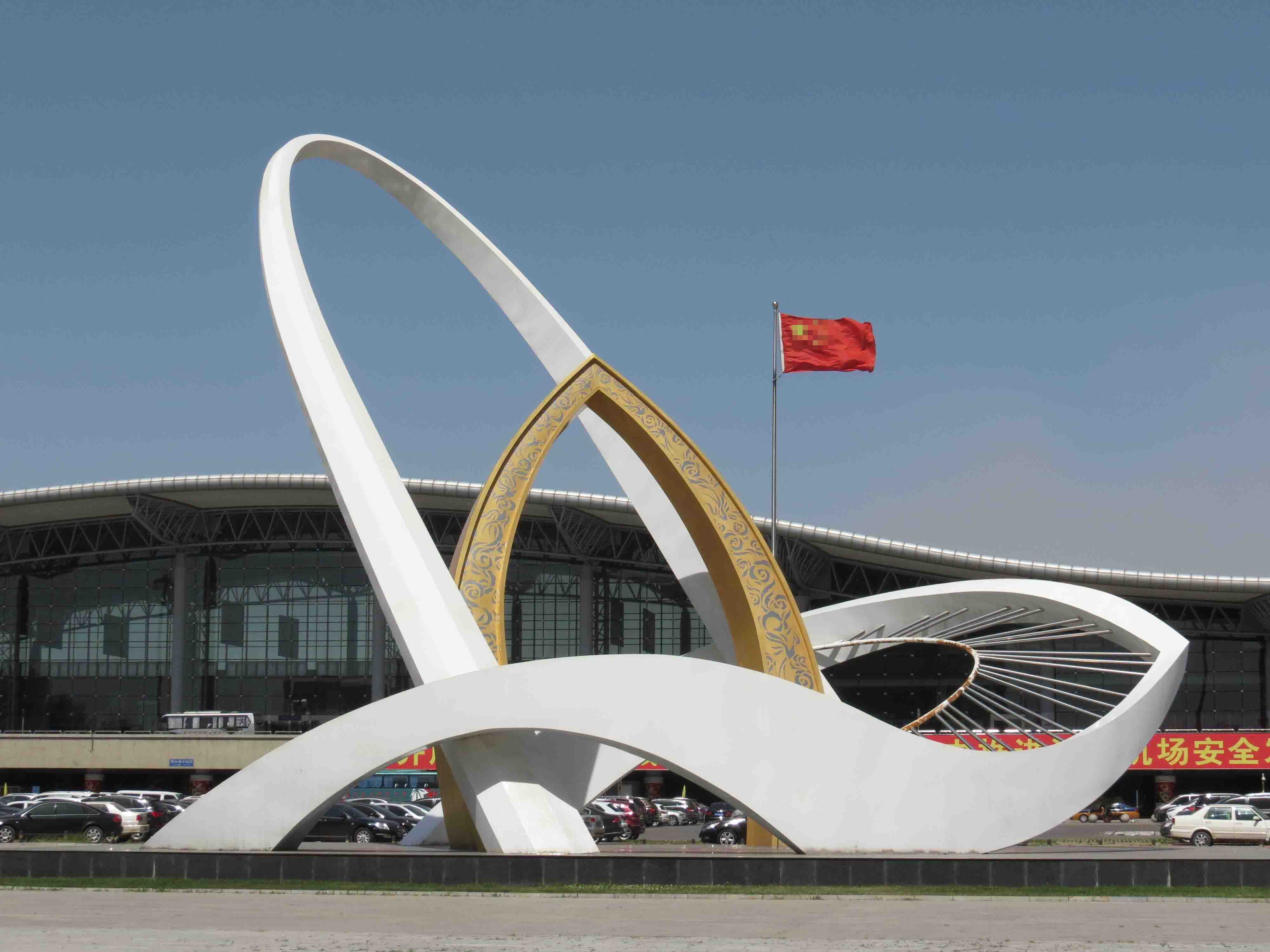 大型機(jī)場(chǎng)雕塑，大型廣場(chǎng)雕塑，機(jī)場(chǎng)廣場(chǎng)雕塑
